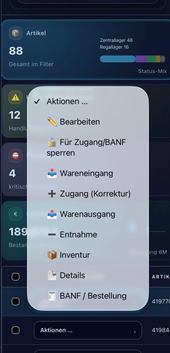 OpsDeck360 Detailansicht der Demo-Karte mit Modulen und Einsatzgebieten